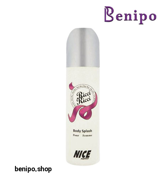 بادی اسپلش زنانه Ricci Ricci با رایحه خنک 250میل