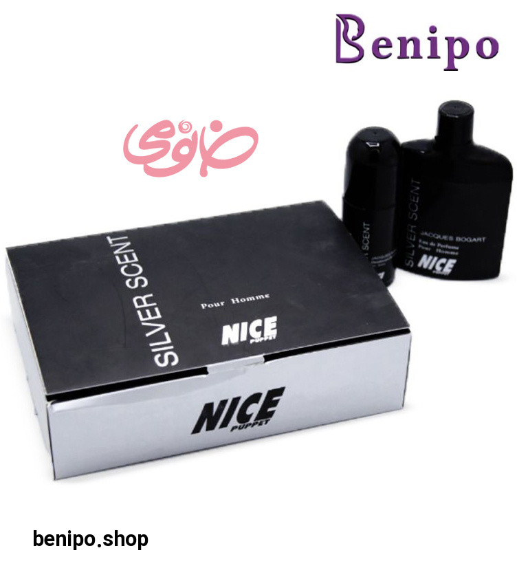 ست کادوئی مدل Silver Scent مردانه