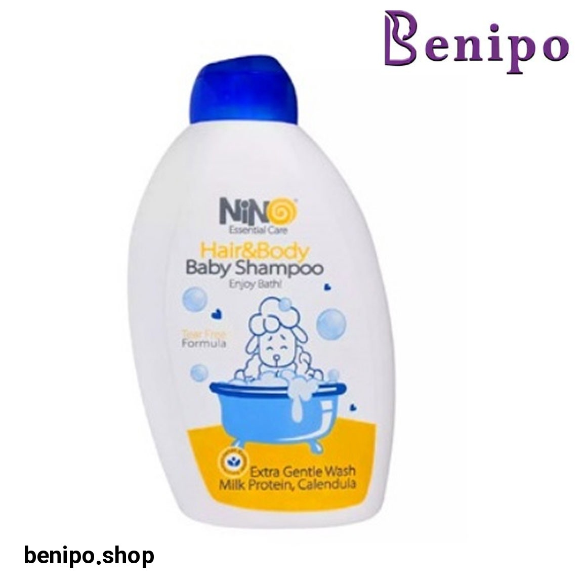 شامپو سر و بدن کودک حجم 400 میلی لیتر