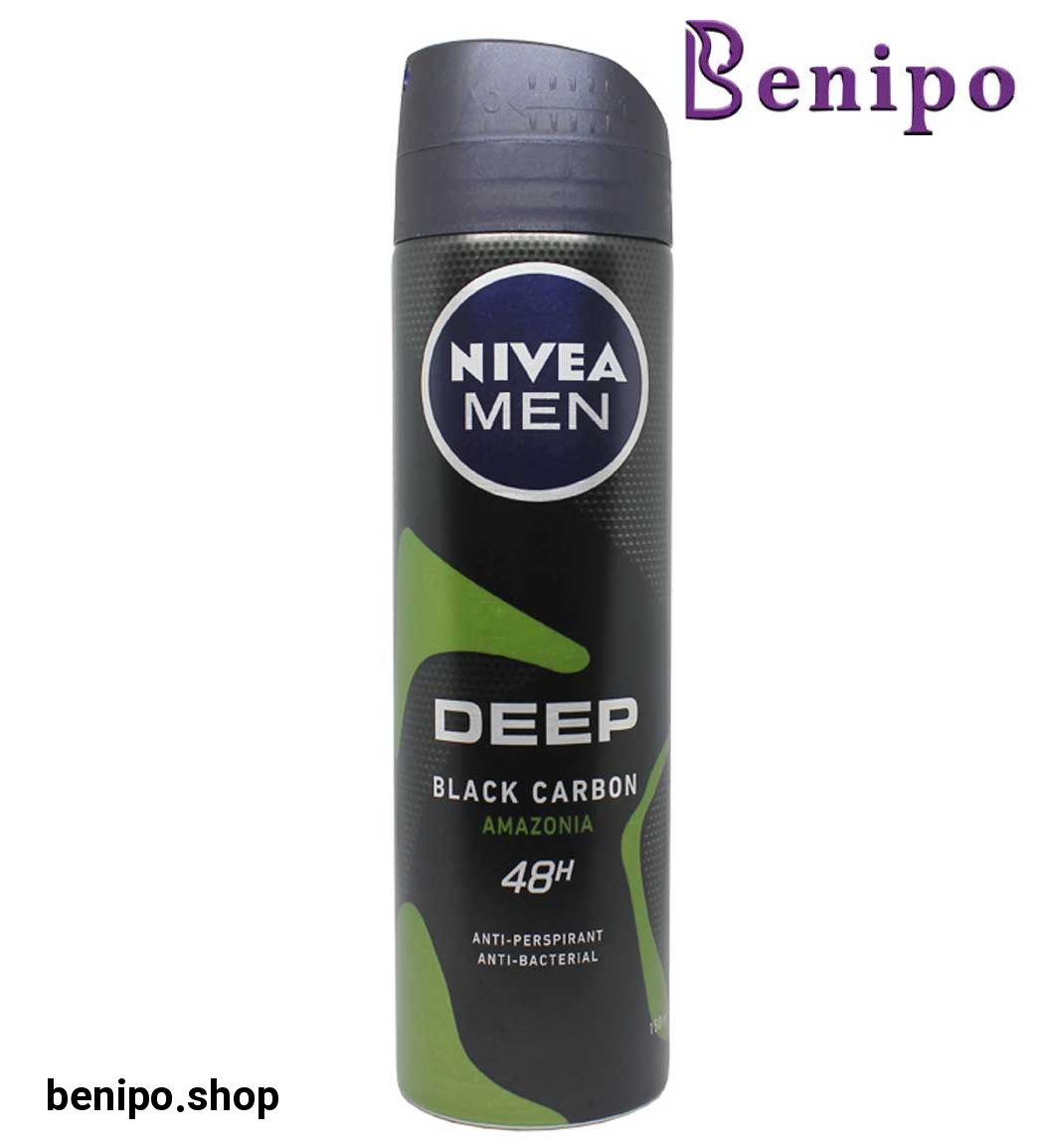 اسپری ضد تعریق مردانه مدل Black Carbon حجم 150میل