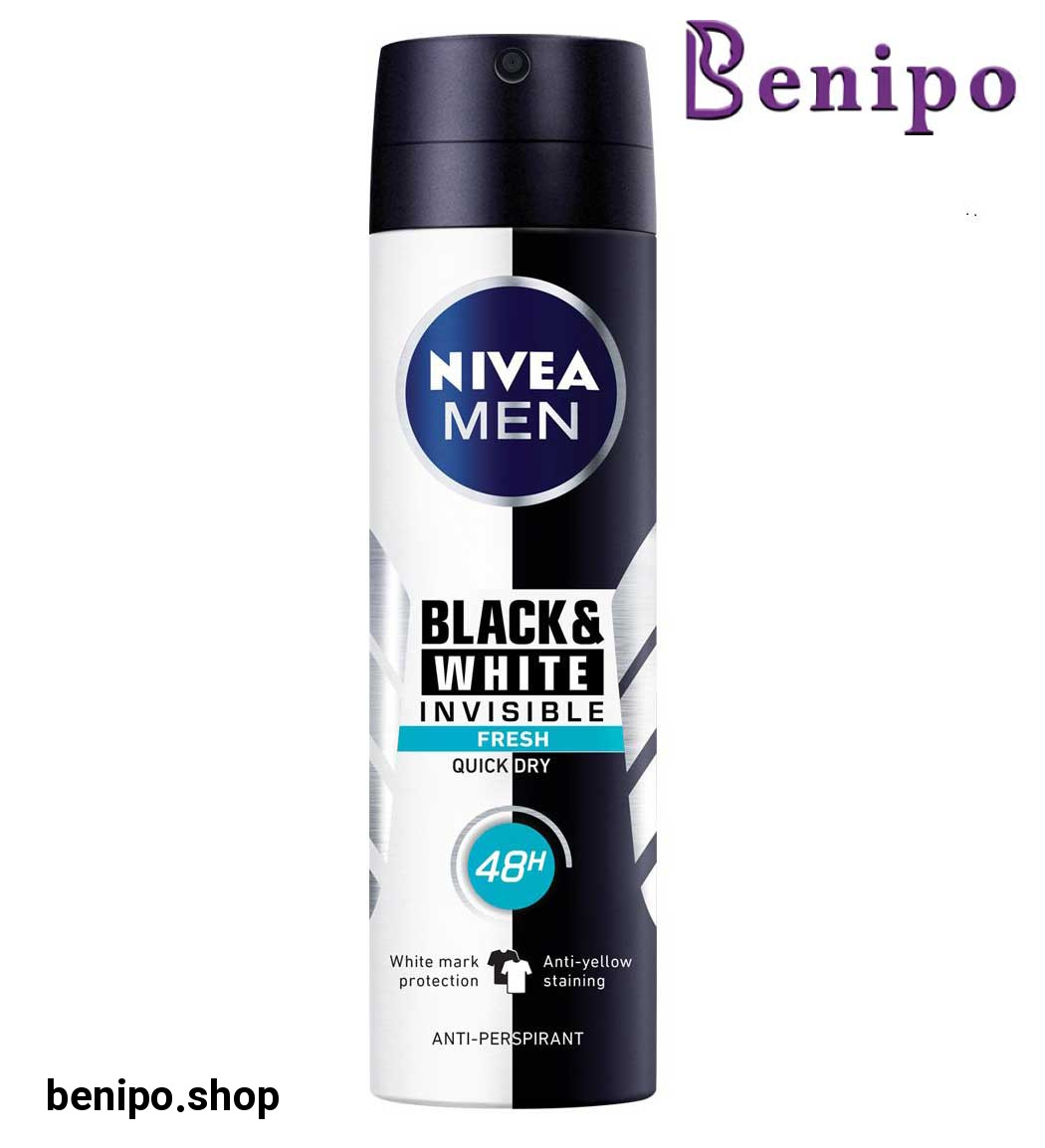 اسپری ضد تعریق مردانه مدل Invisible Fresh حجم 150میل