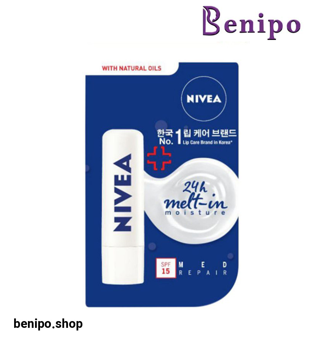 بالم ترمیم کننده لب Spf 15  حاوی ویتامین E مناسب لب های خشک و مستعد ترک