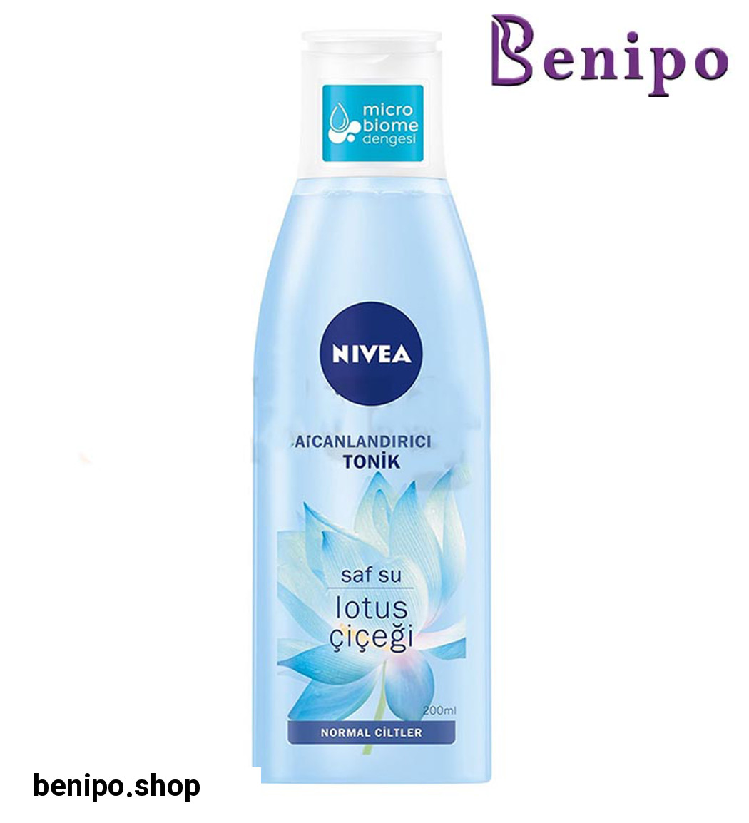 تونر پاک کننده حاوی عصاره نیلوفر آبی مناسب پوست های نرمال تا مختلط حجم 200 میل