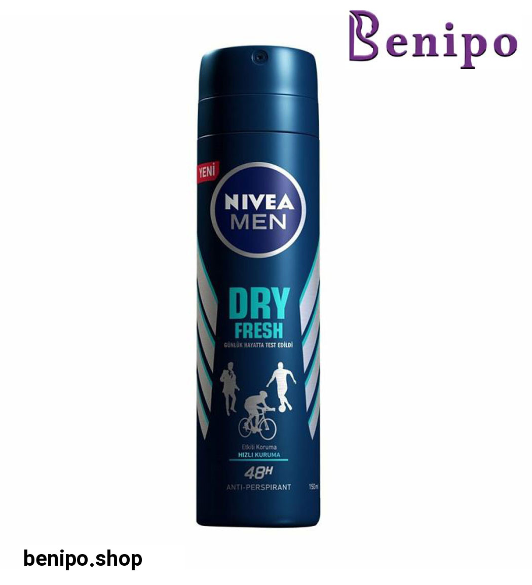 اسپری دئودورانت مردانه مدل Dry Fresh حجم 150 میل