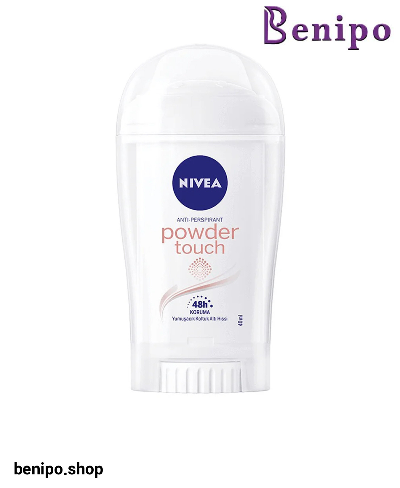 استیک ضد تعریق 48 ساعته زنانه مدل  powder touchحجم 40 میل