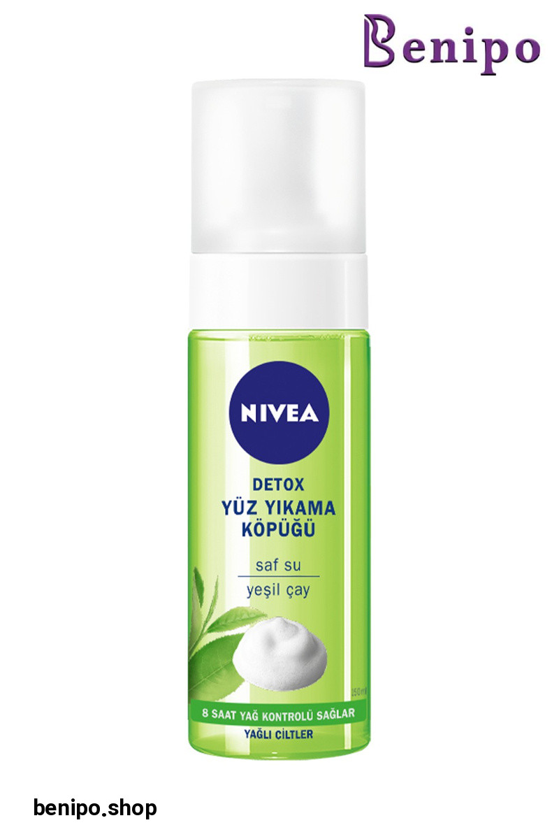 فوم سم زدا و شستشوی عمیق صورت حاوی عصاره چای سبز حجم 150 میل مناسب پوست چرب