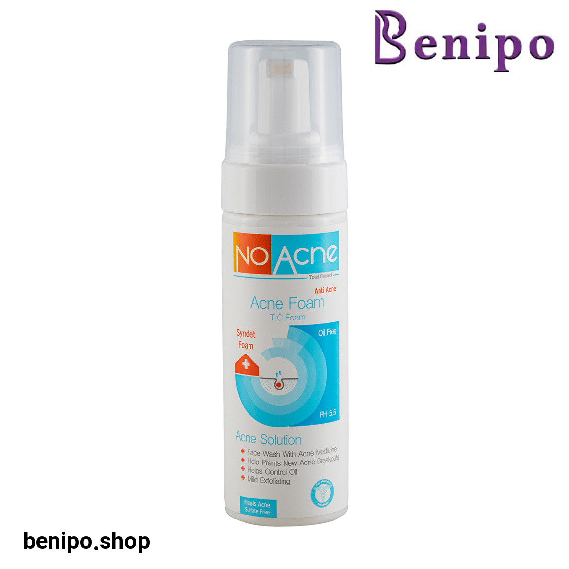فوم شستشو مدل Acne Solution مناسب پوست چرب و جوش دار حجم 150 میلی لیتر