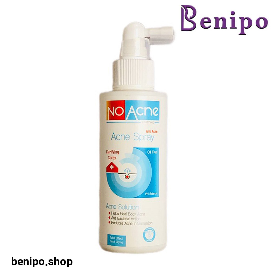 اسپری ضد جوش بدن حجم 150 میلی لیتر