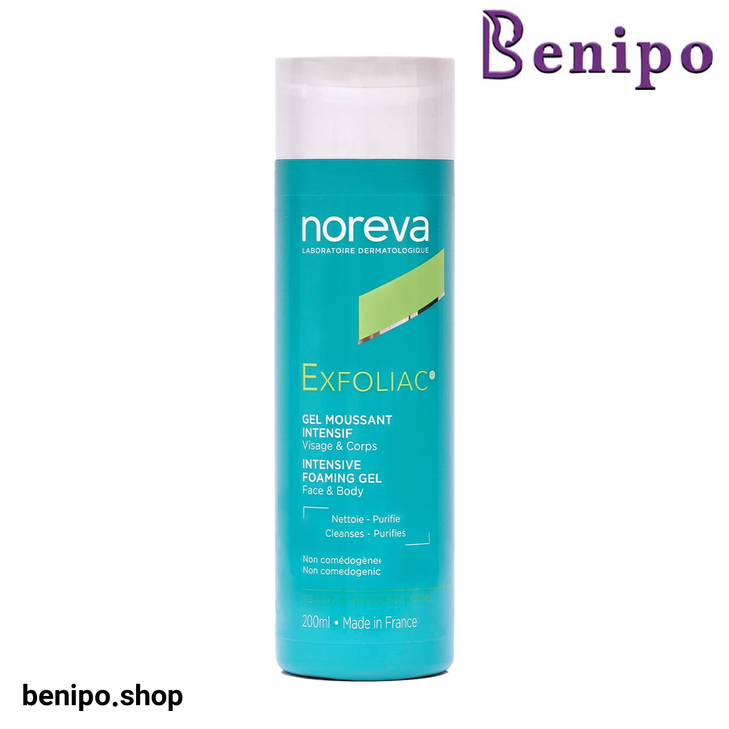 ژل شستشوی اکسفولیاک نوروا