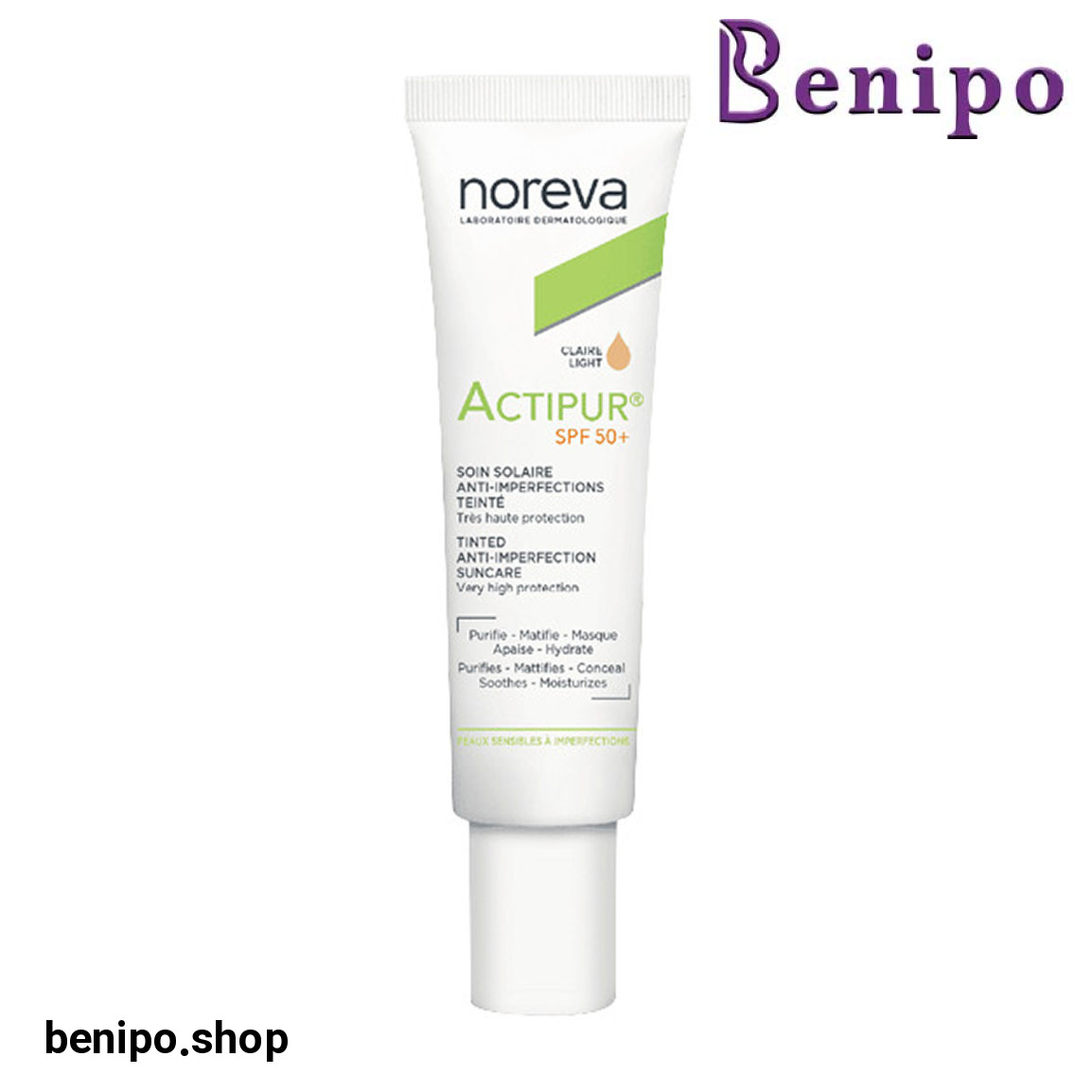 کرم ضد آفتاب و ضدجوش رنگی حجم 30 میلی لیتر