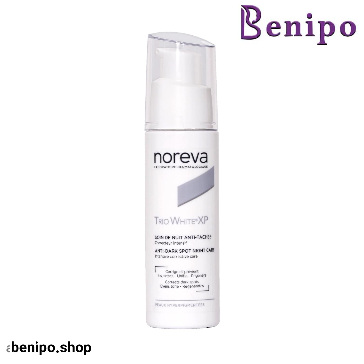 کرم شب ضدلک تریو وایت ایکس پی نوروا