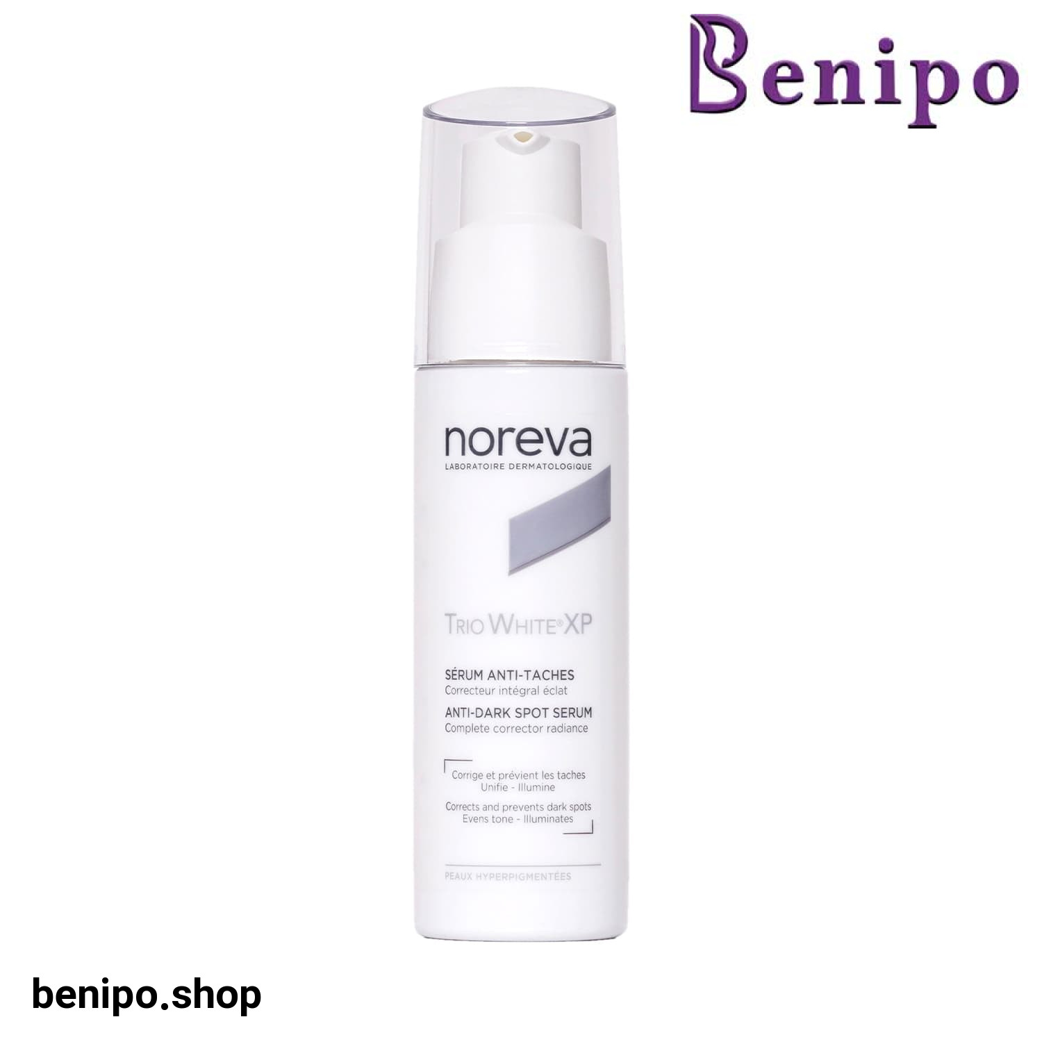 سرم ضدلک نوروا Trio White XP