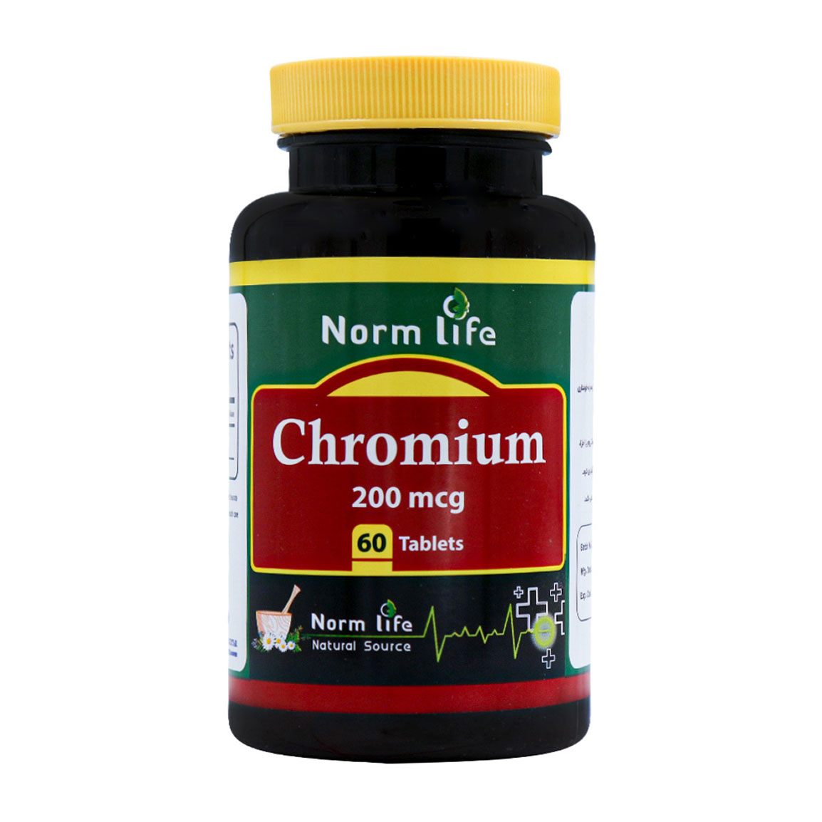 قرص کرومیوم 200 میکروگرم بسته 60 عددی