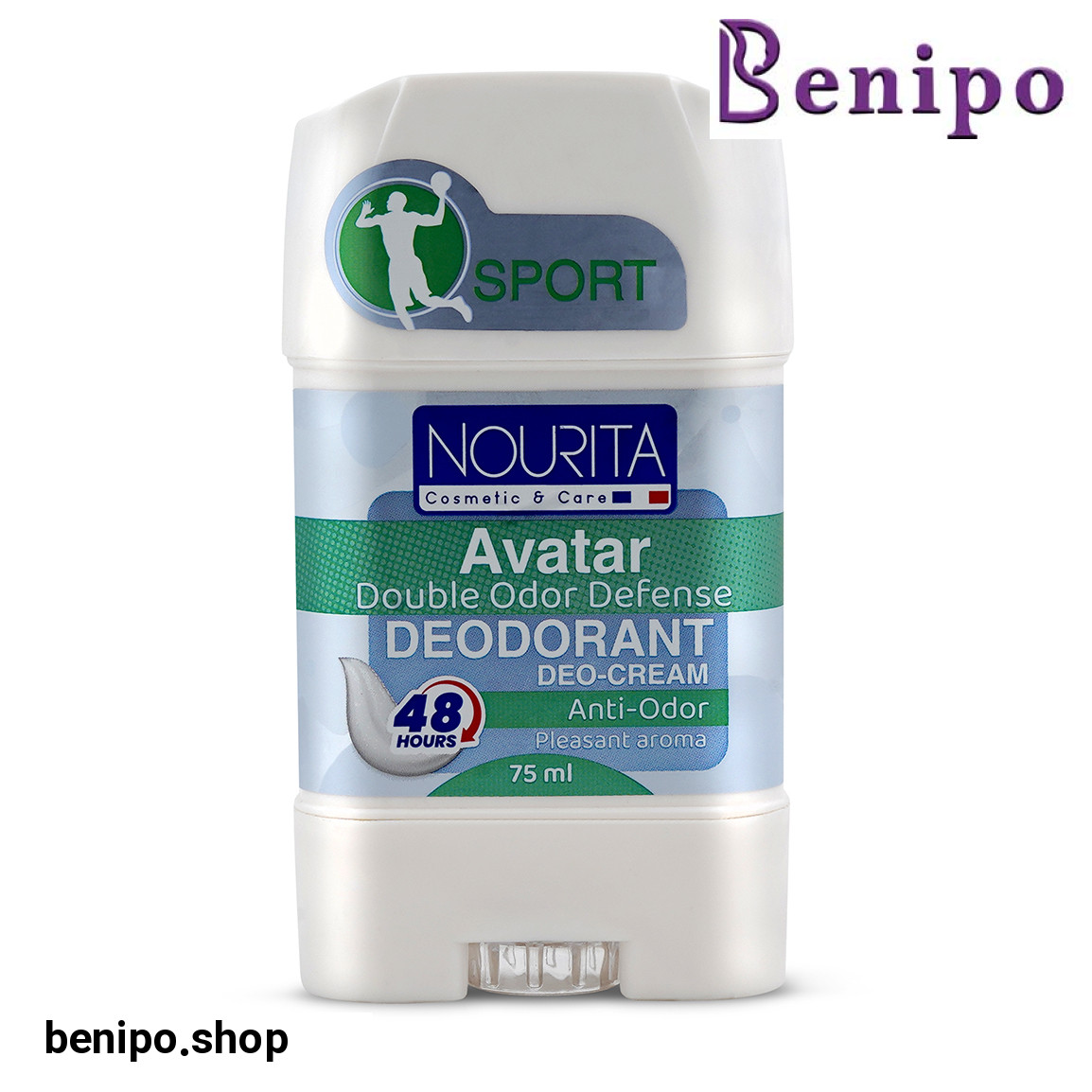 استیک کرمی خوشبو کننده بدن اسپرت مدل Avatar حجم 75 میلی لیتر