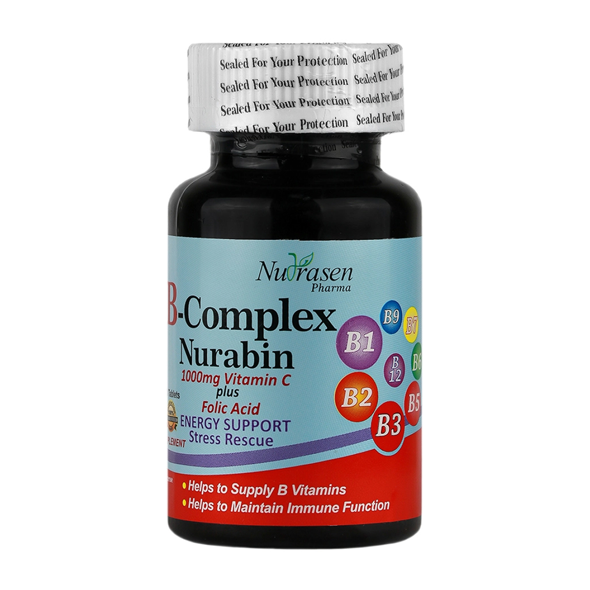 قرص ب کمپلکس نورابین بسته 30 عددی