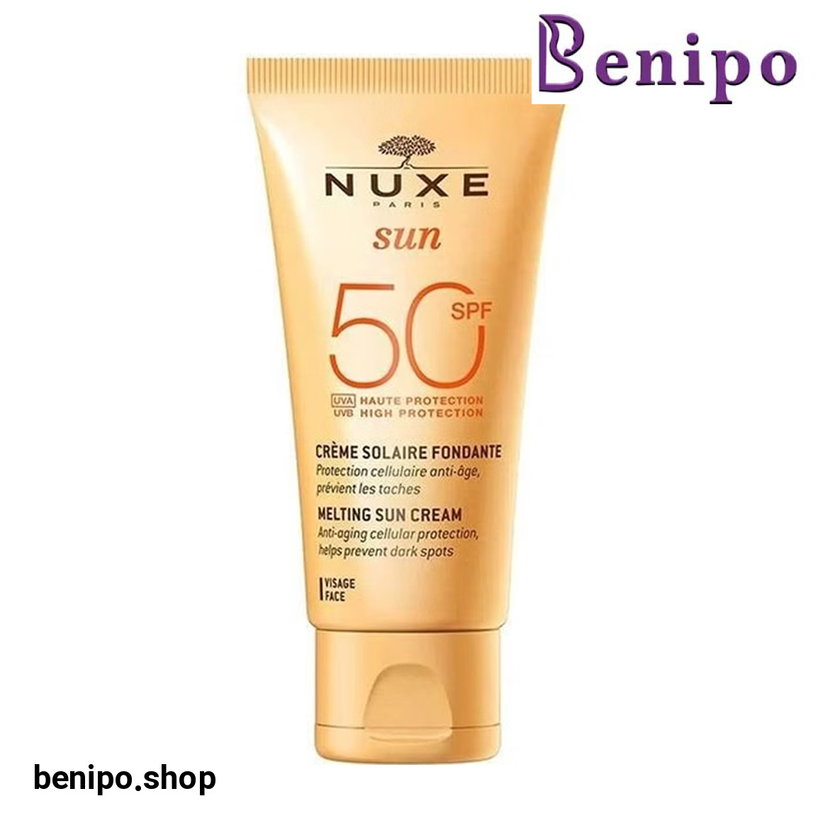 ضد آفتاب Spf50 حجم 50 میلی لیتر