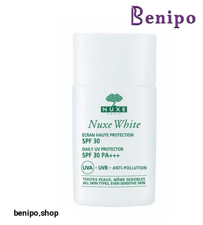 فلوئید ضد آفتاب وایت انواع پوست