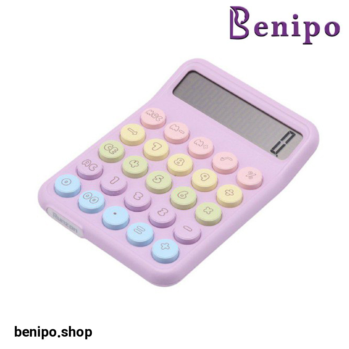 ماشین حساب دکمه پاستلی کد 286-14