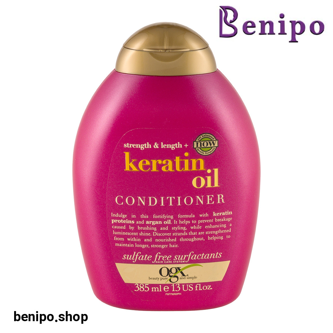 نرم کننده ضد شکنندگی مو حاوی روغن کراتین حجم 385 میلی لیتر