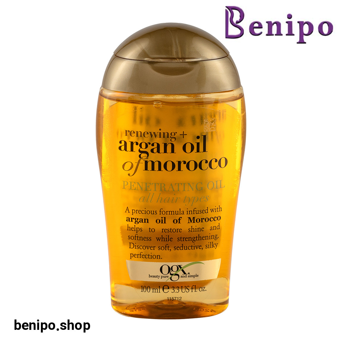 روغن آرگان مراکشی مناسب انواع مو حجم 100میلی لیتر