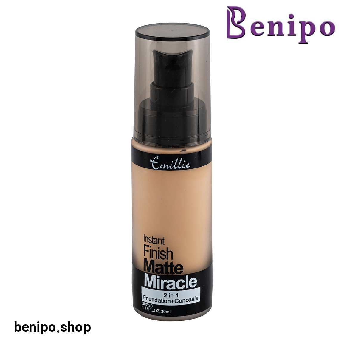 کرم پودر مات مدل 2in1 حجم 30 میلی لیتر