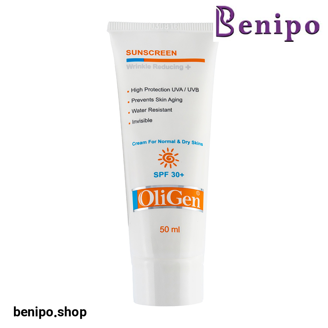 ضد آفتاب ضد چروک پوست نرمال و خشک اس پی اف 30