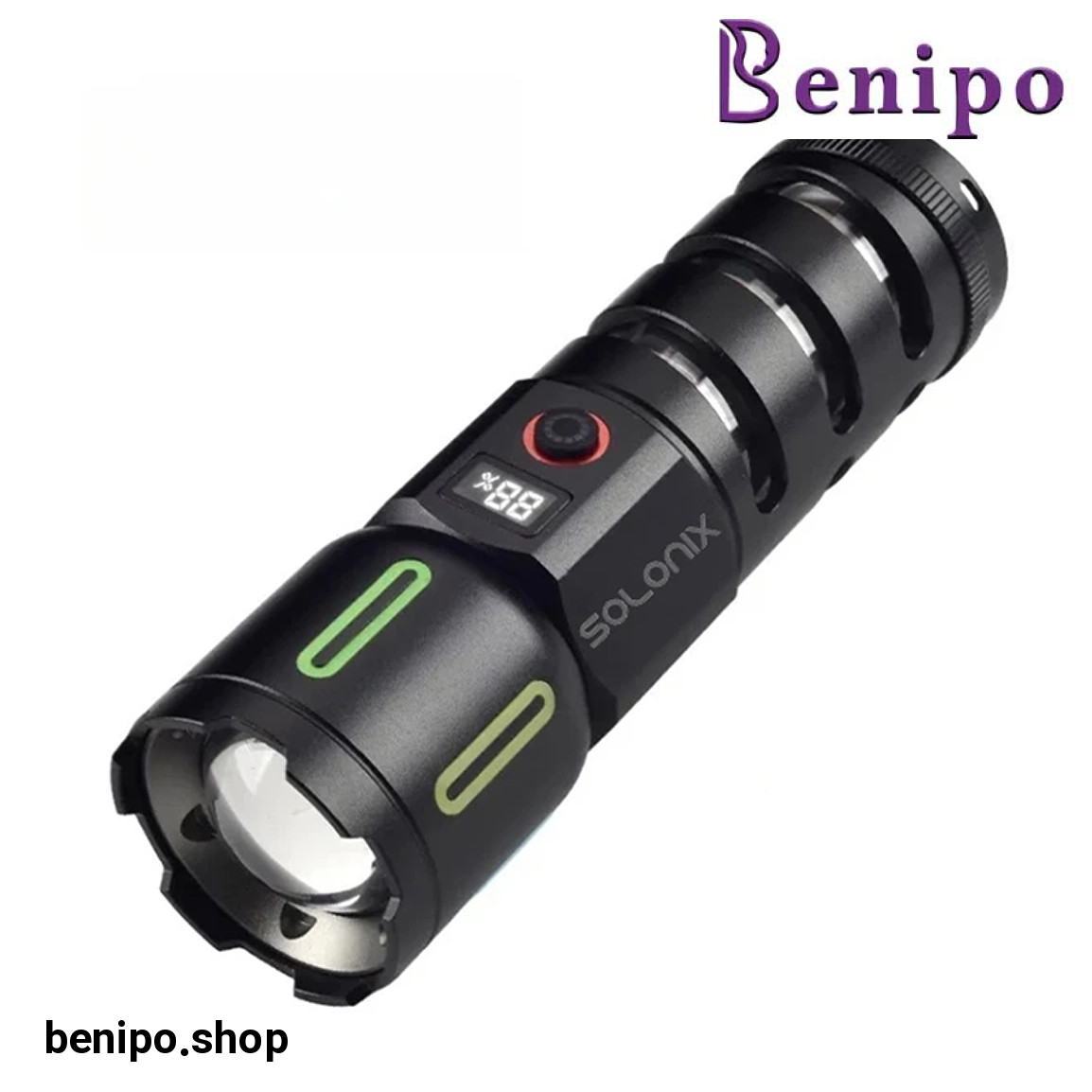 چراغ قوه سولونیکس مدل PL-538 طرح 3 کاره