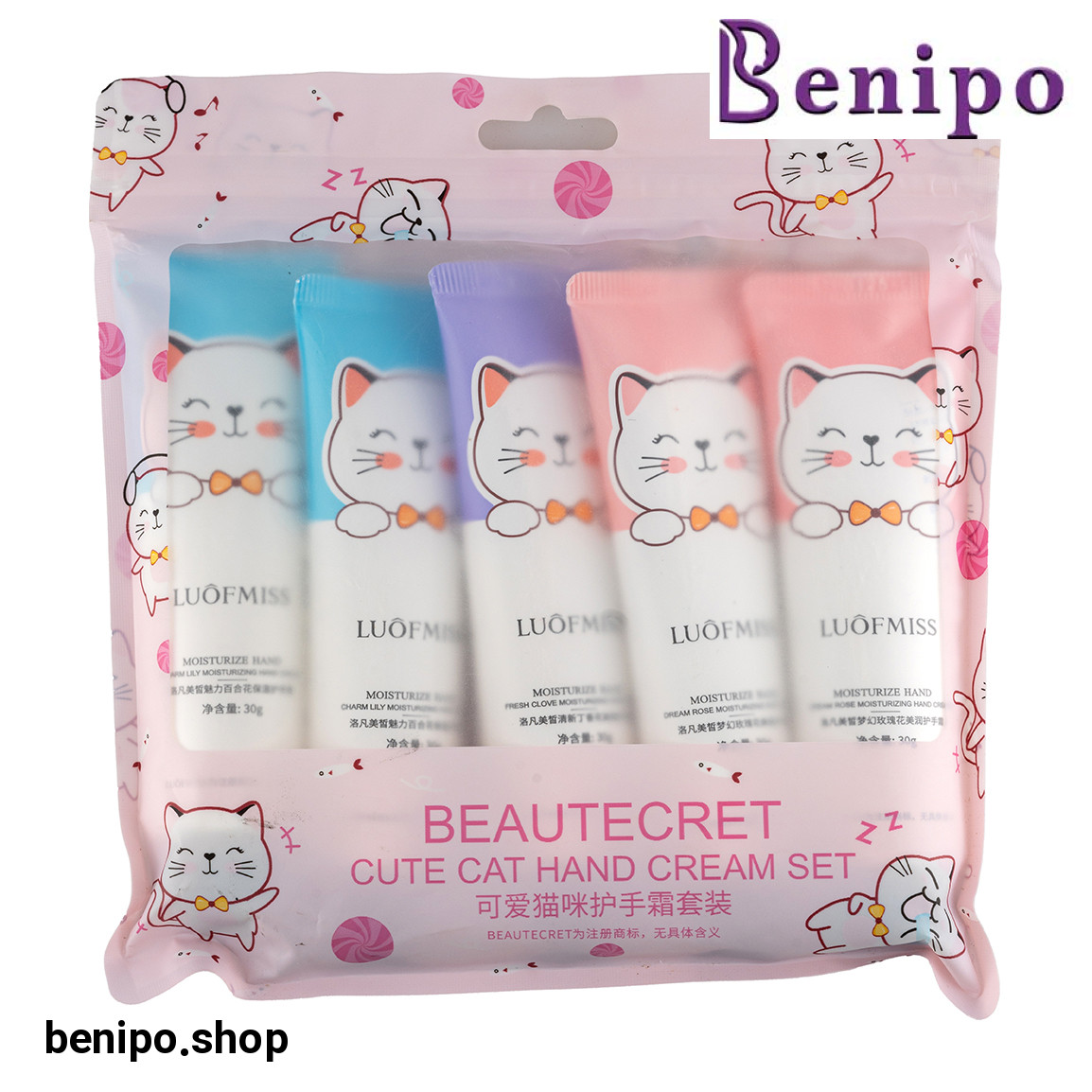 کرم مرطوب کننده دست و صورت 30گرم بسته 5عددی