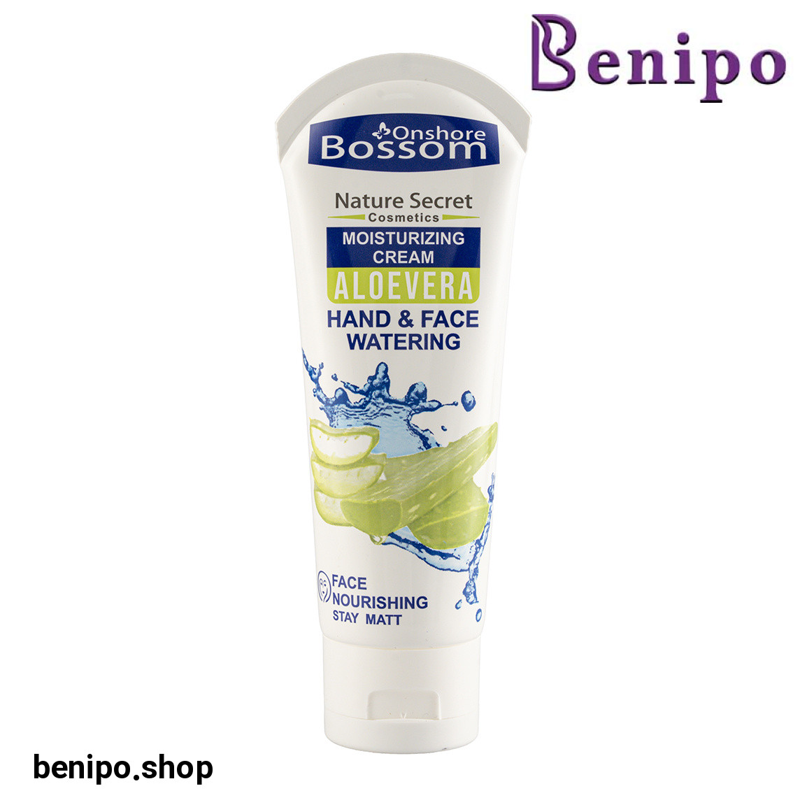 کرم آبرسان دست صورت و بدن حاوی آلوئه ورا حجم 75 میلی لیتر