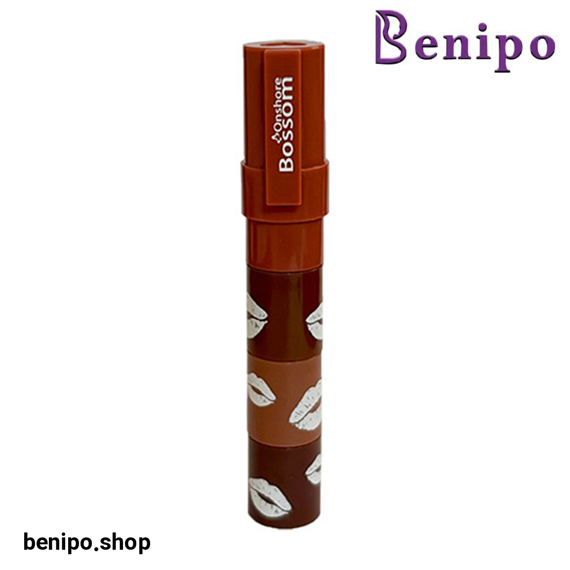 رژ لب طبقه ای 4 در 1 مدل Brown