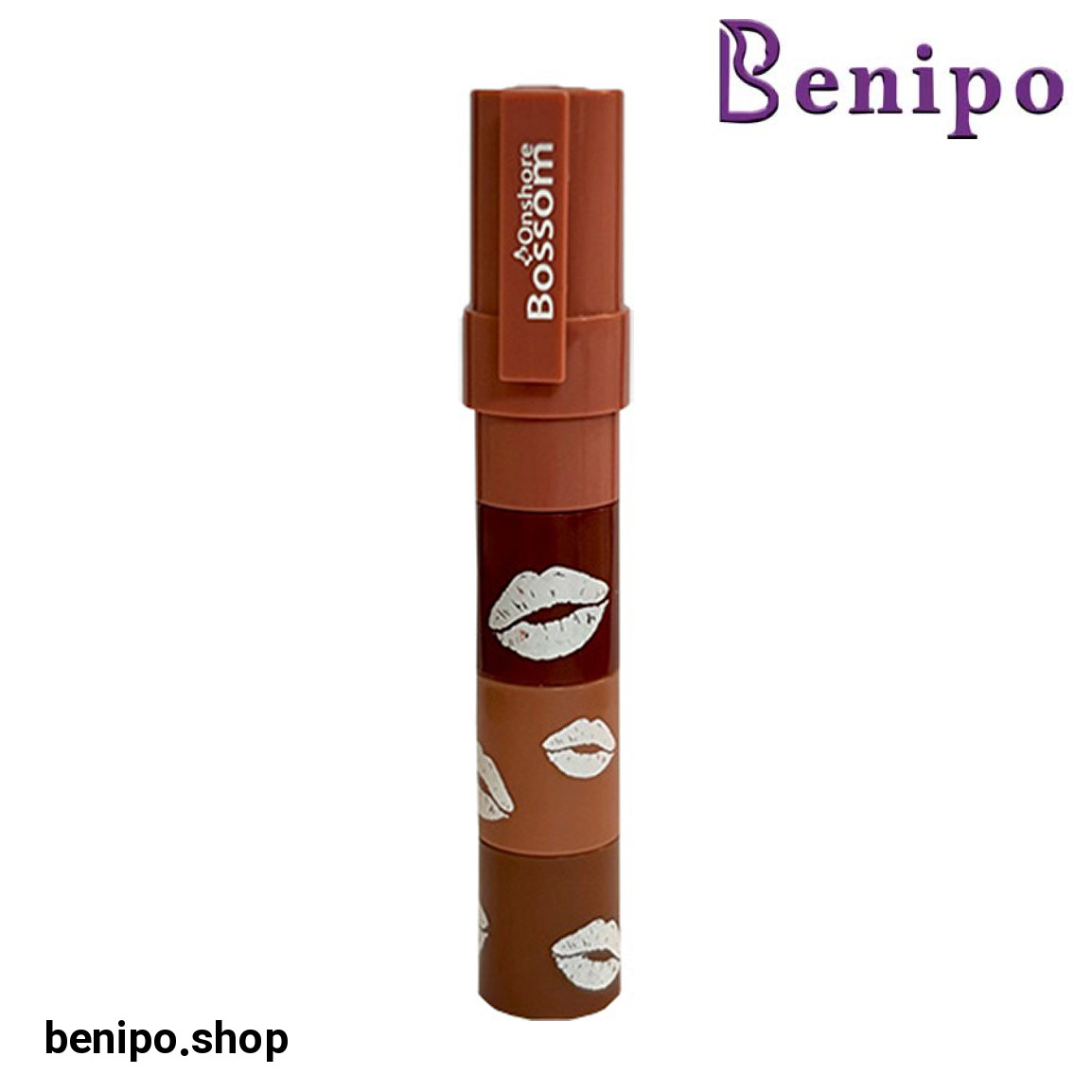 رژ لب طبقه ای 4 در 1 مدل Nude