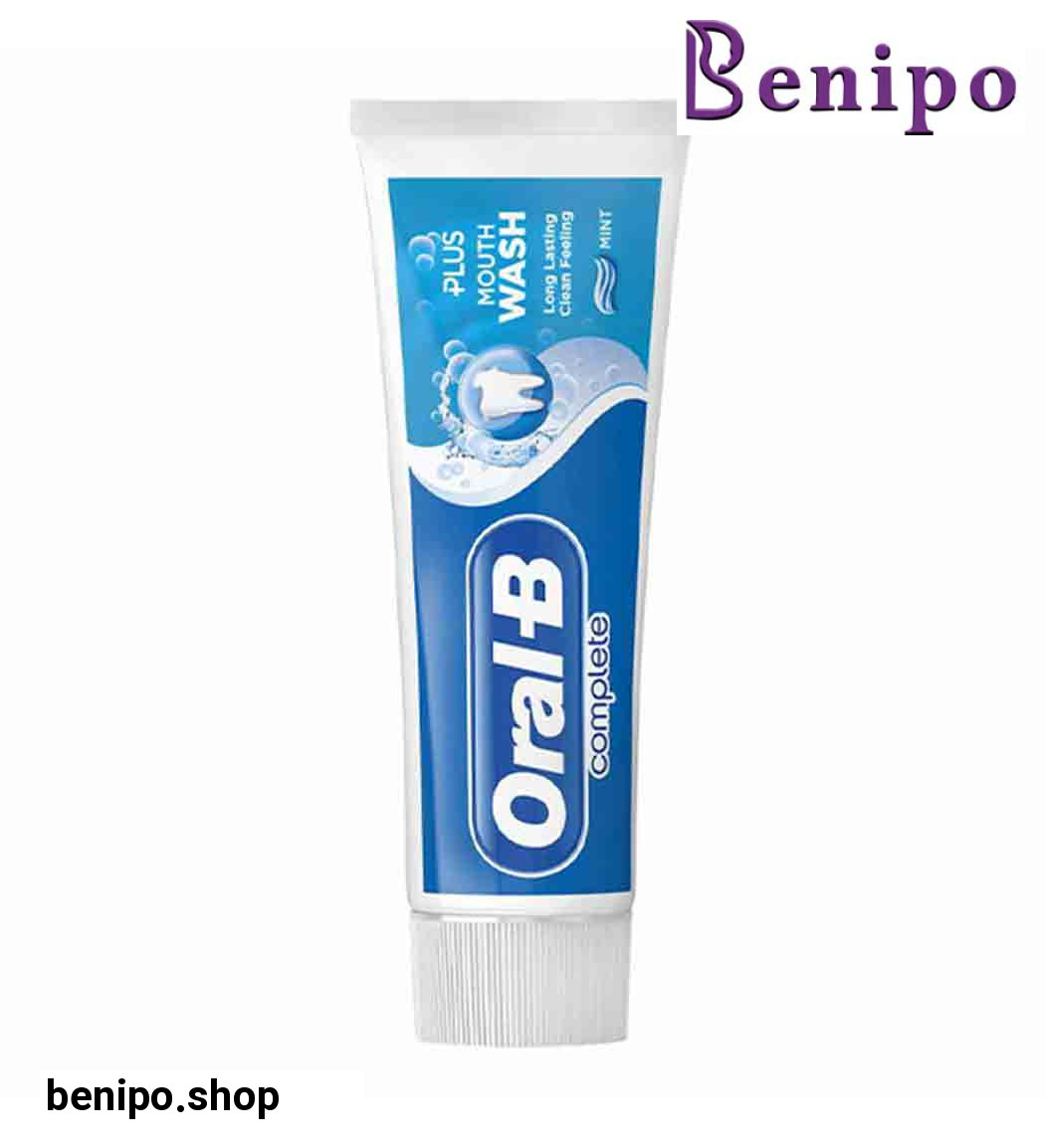 خمیر دندان سری Complete مدل Plus Mouth Wash حجم 75میل