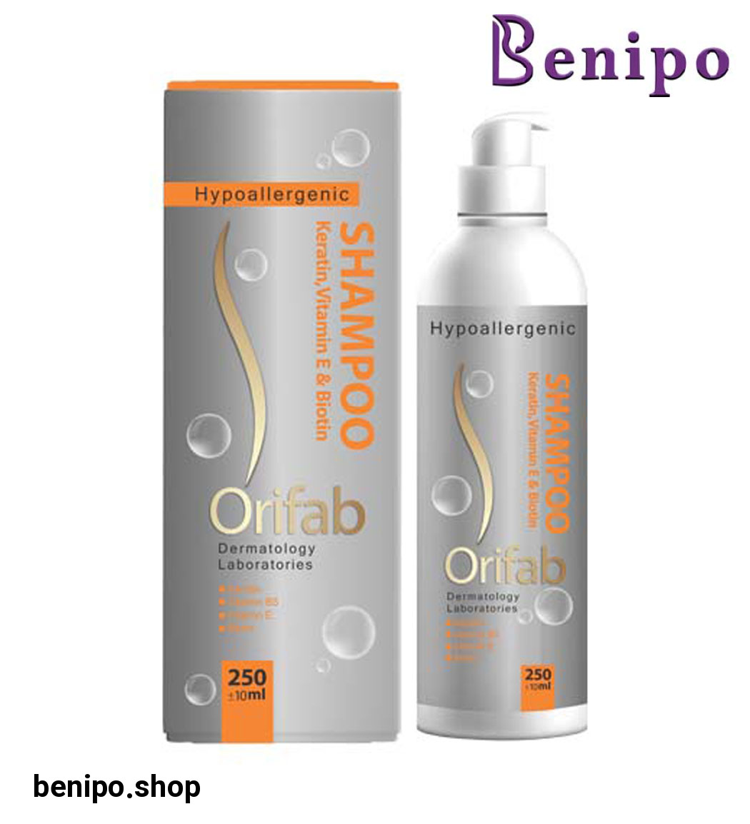 شامپو مو کراتین و بیوتین حجم 250 میل