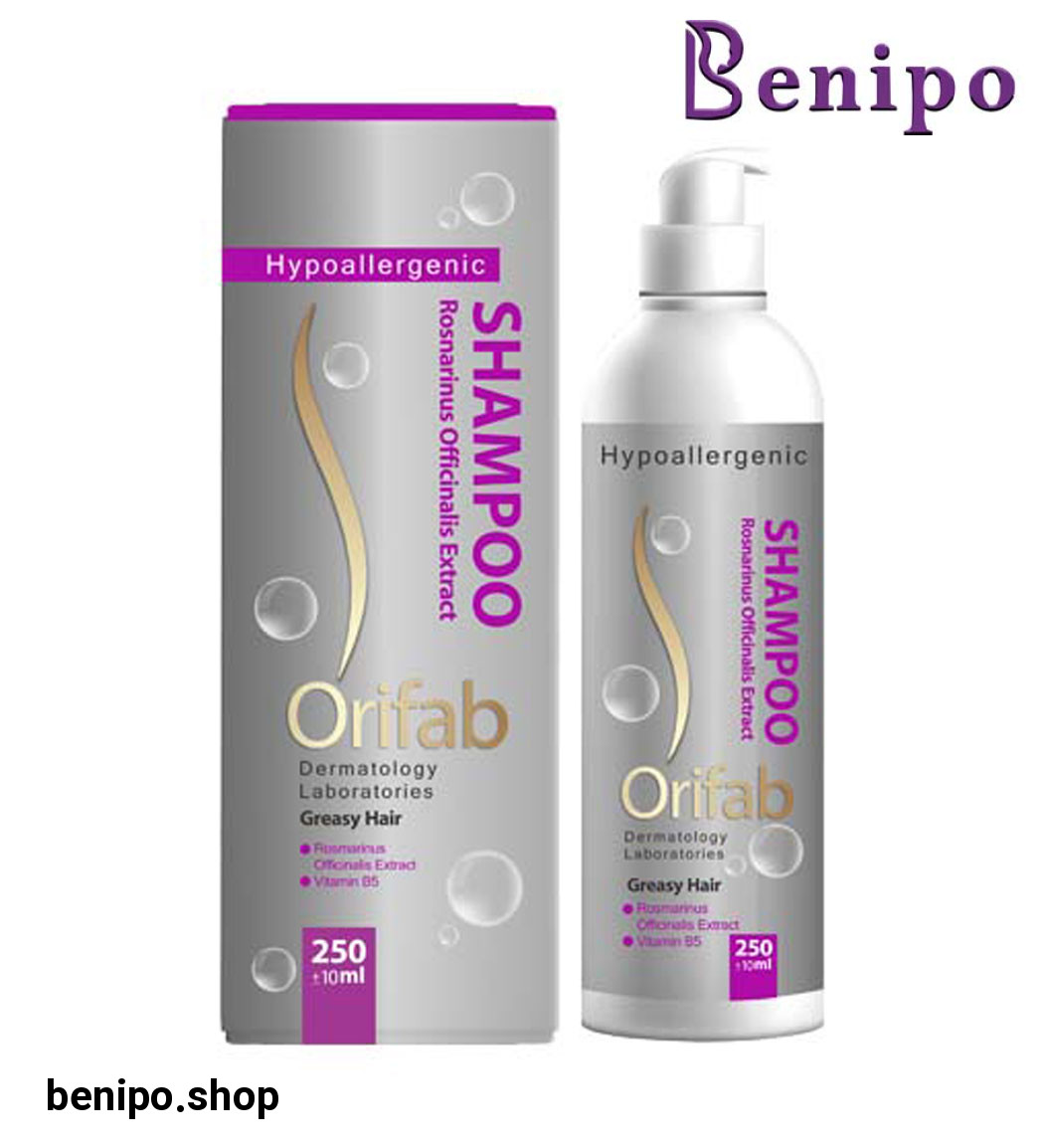 شامپو رزماری مخصوص مو چرب حجم 250 میل