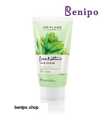 اسکراب صورت آلوئه ورا