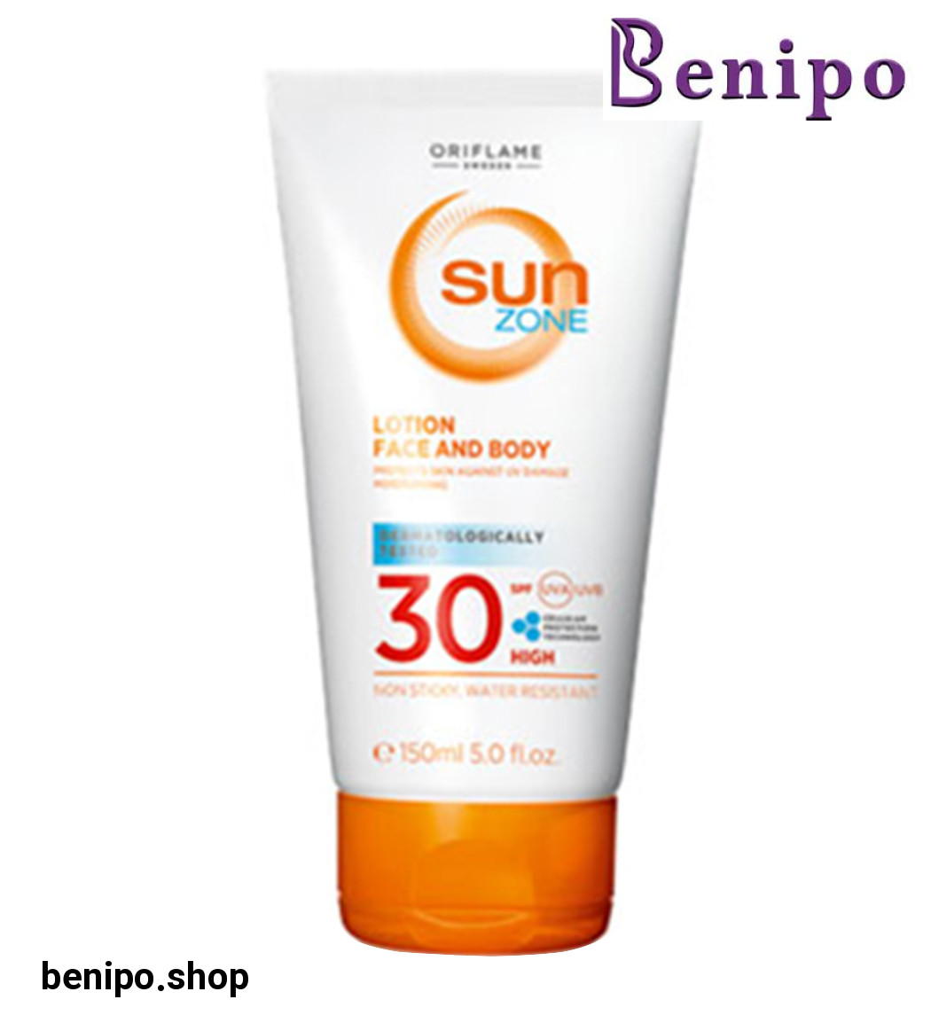 ضد آفتاب صورت و بدن حاوی اس پی اف 30