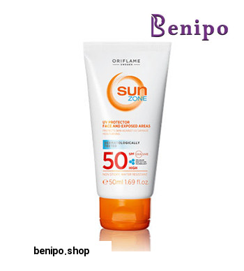 ضد آفتاب صورت حاوی اس پی اف 50