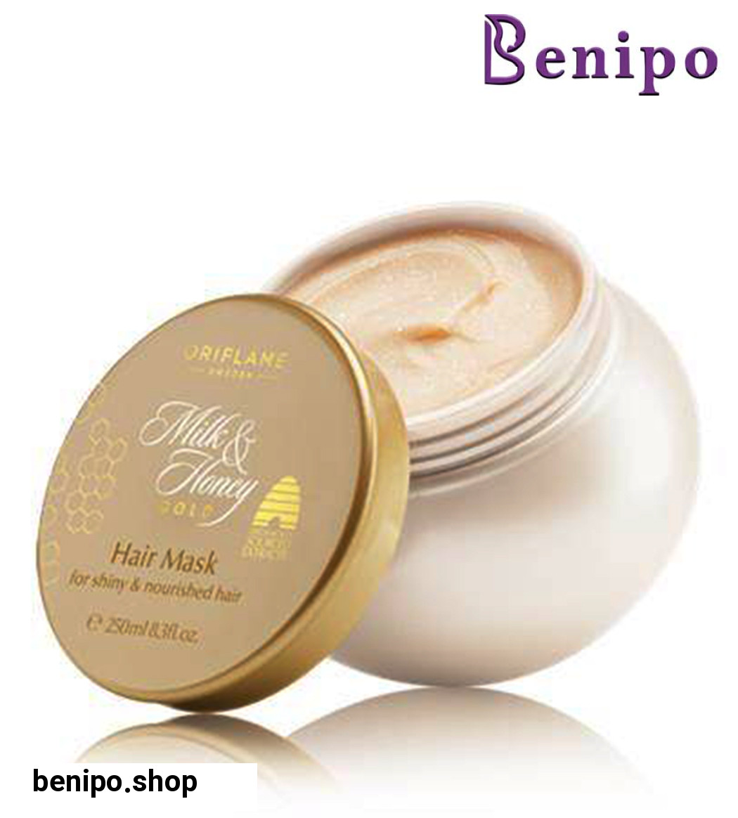 ماسک مو شیر و عسل