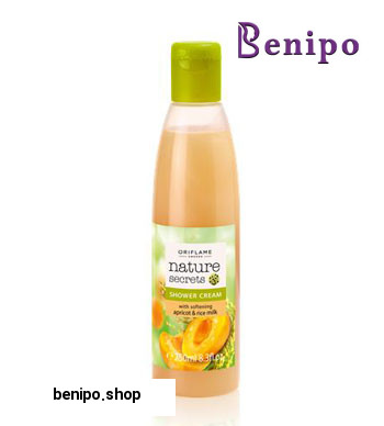 شاور کرم زرد آلو و شیر برنج