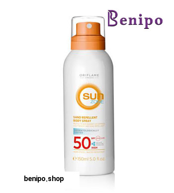 اسپری ضد آفتاب بدن اس پی اف 50