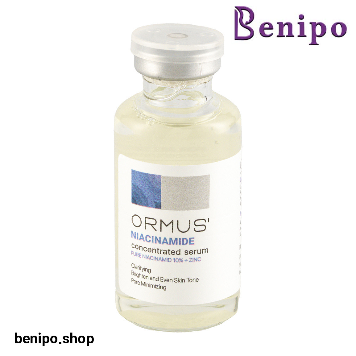 سرم پوست حاوی نیاسینامید 10 درصد و زینک مناسب انواع پوست حجم 30 میلی لیتر