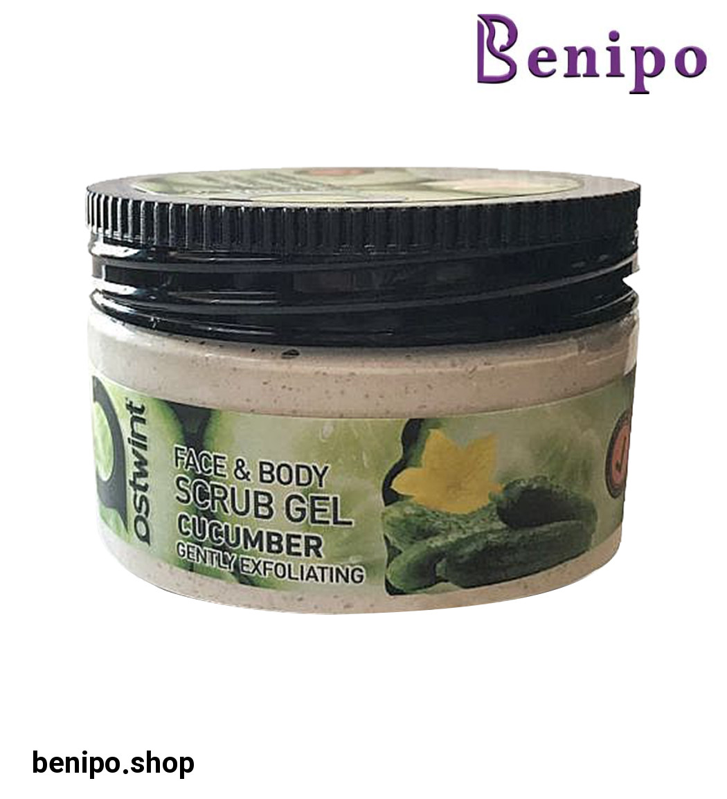 اسکراب صورت و بدن مدل خیار 300میل