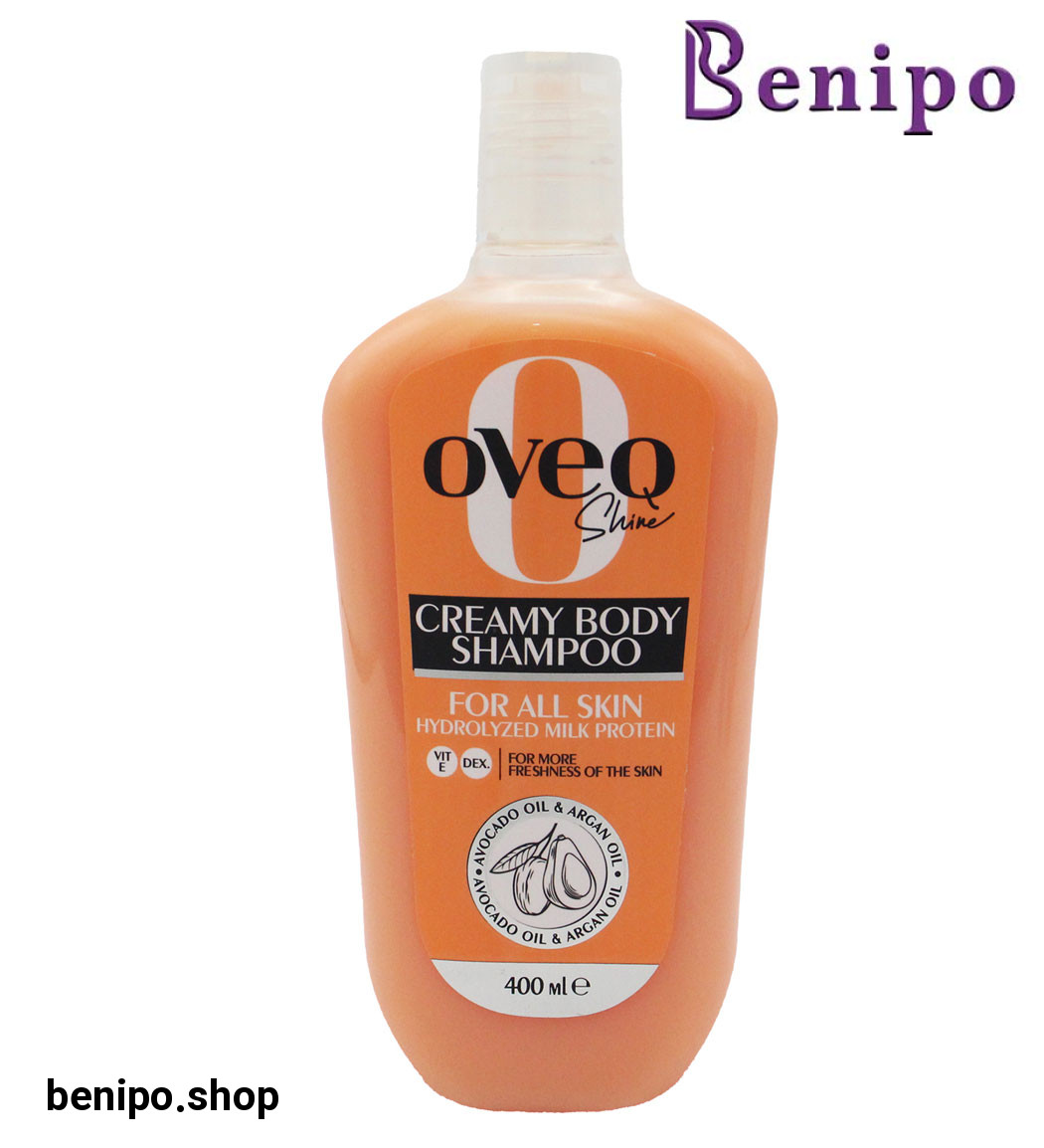 شامپو بدن کرمی مدل گلبهی حجم 400 میل