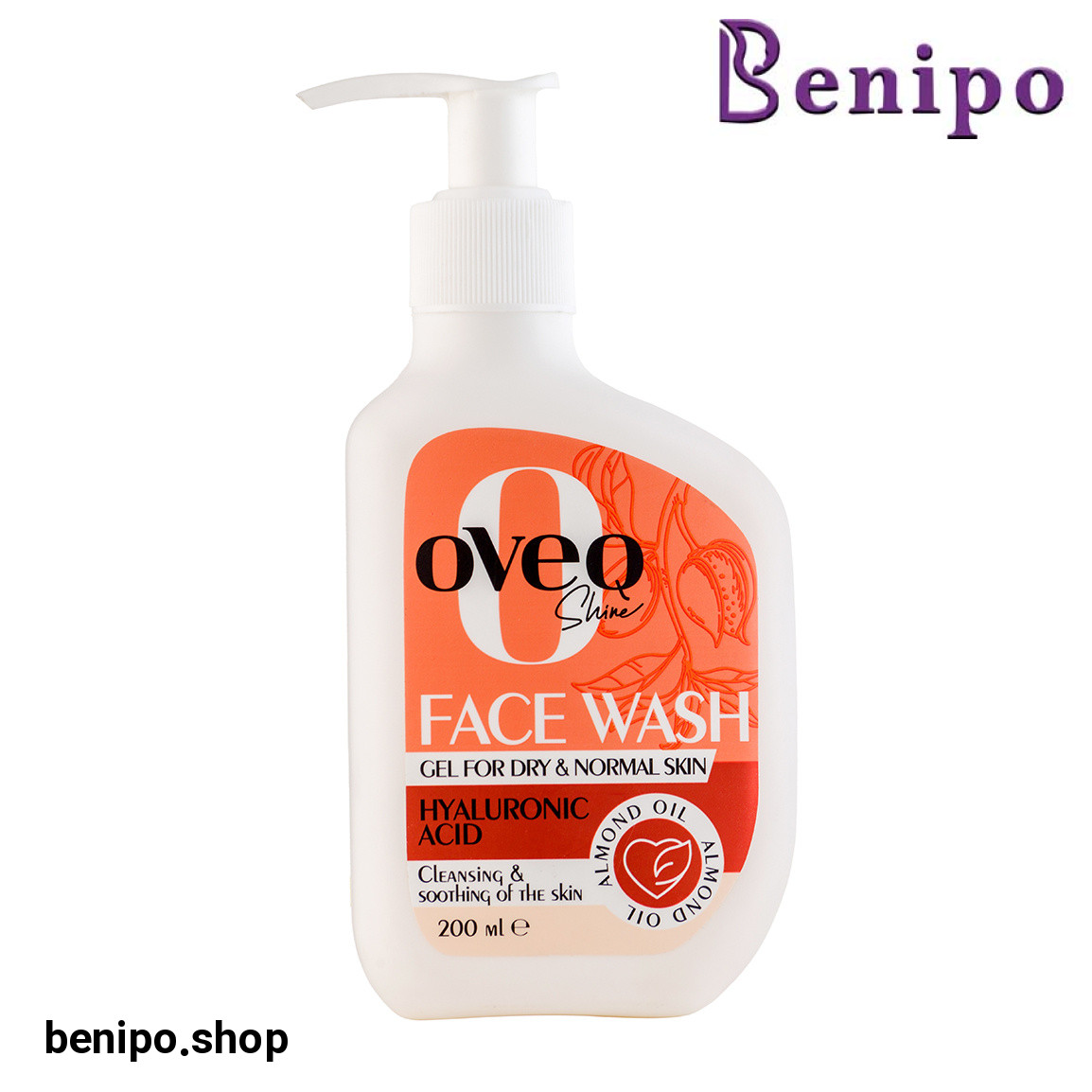 فیس واش ژلی مناسب پوست های خشک و نرمال حجم 200 میل