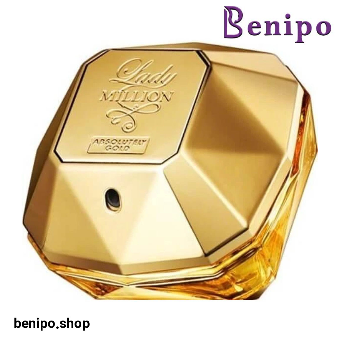 ادوپرفیوم زنانه Lady Million Absolutely Gold حجم 80 میلی لیتر