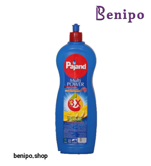مایع ظرفشویی Multi Power 3X حاوی رایحه لیمو 1لیتر