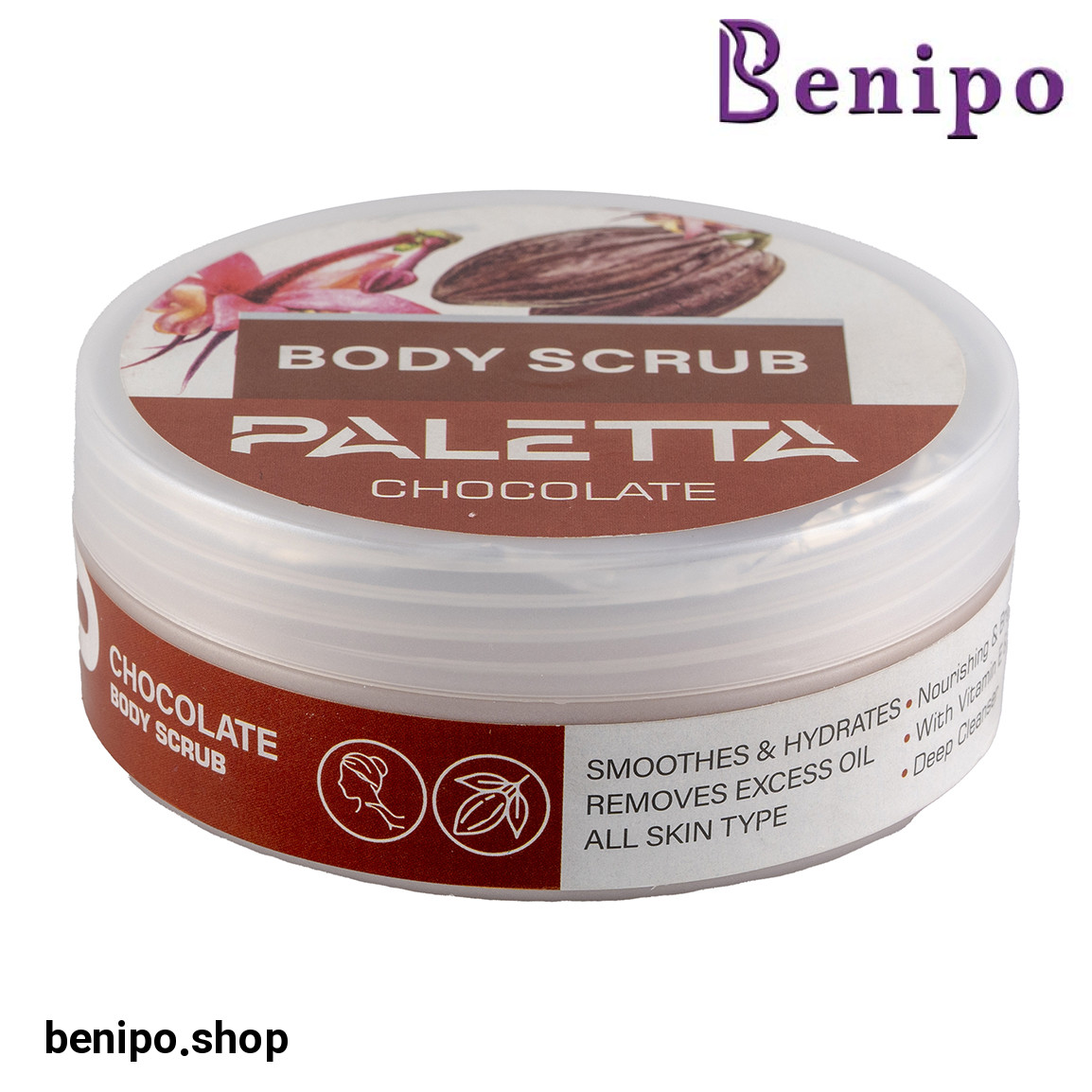 اسکراب بدن با رایحه شکلات حجم 220 میلی لیتر