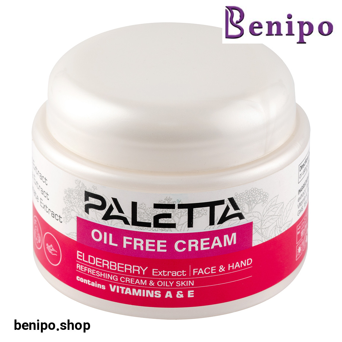 کرم مرطوب کننده مدل ElderBerry مناسب پوست چرب حجم 100 میلی لیتر