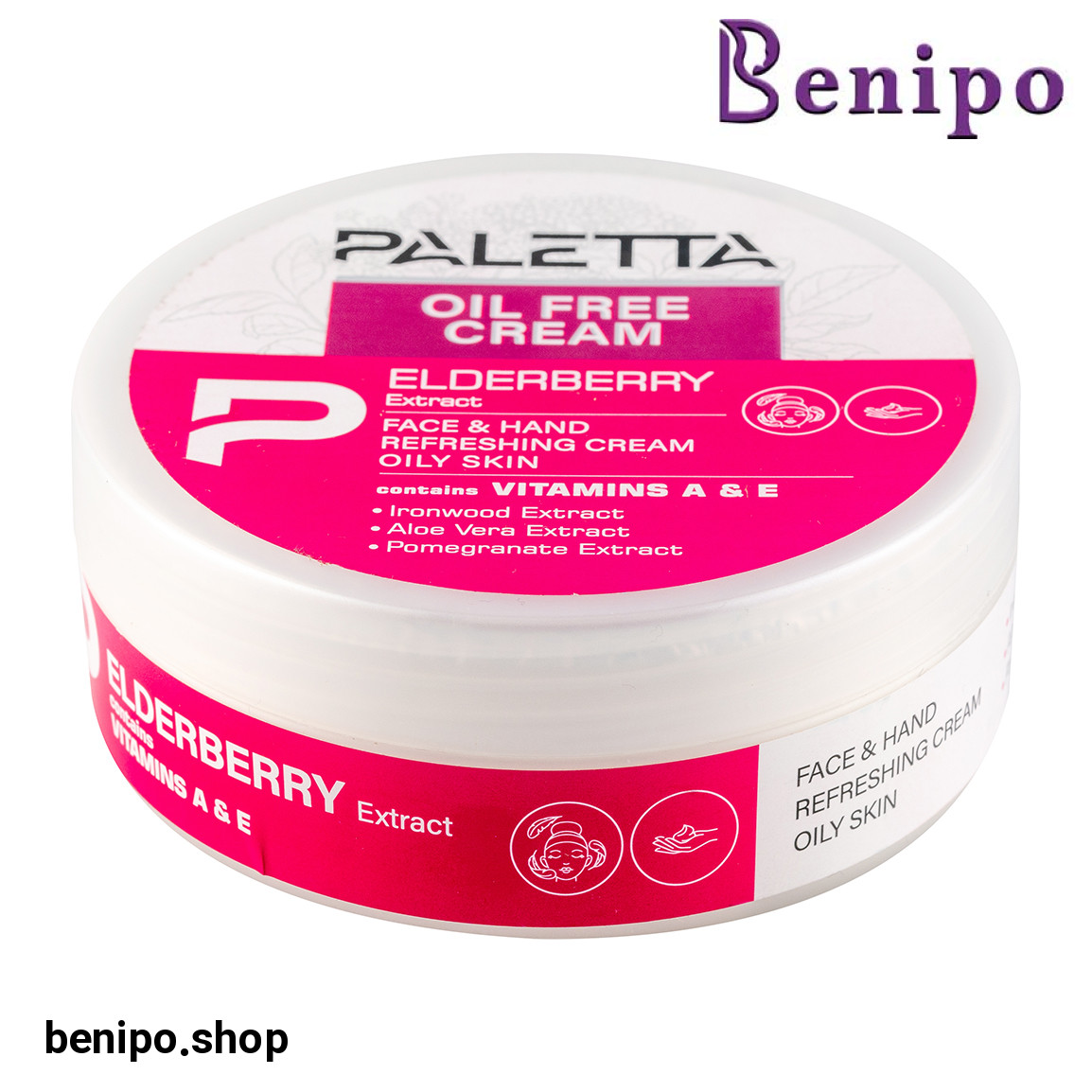 کرم مرطوب کننده مدل ElderBerry مناسب پوست چرب حجم 220 میلی لیتر