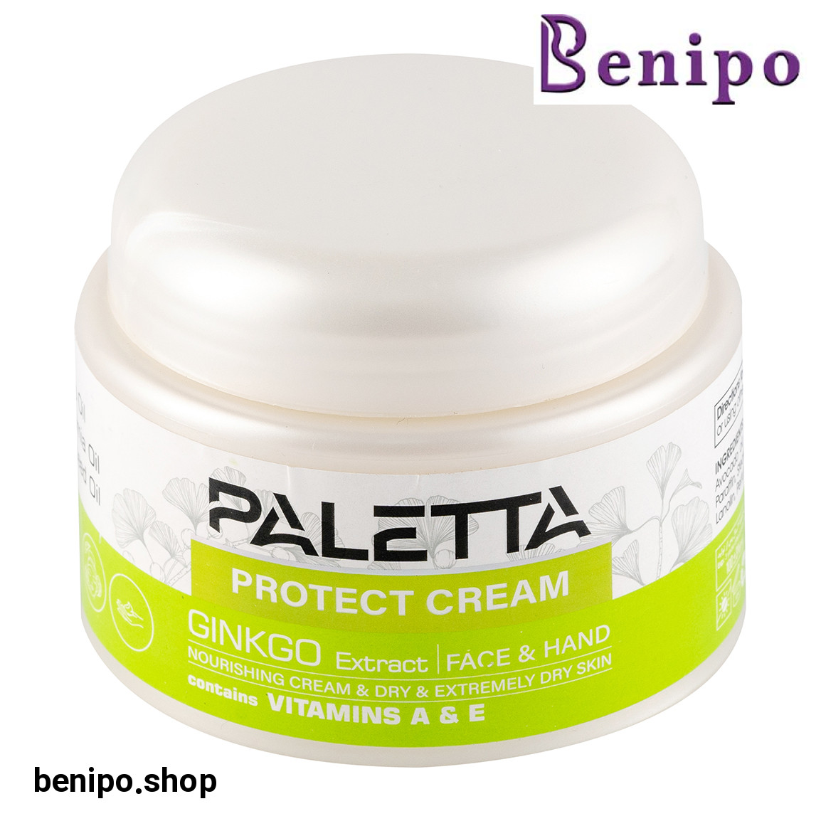 کرم مرطوب کننده مدل Ginkgo مناسب پوست خشک و خیلی خشک حجم 100 میلی لیتر